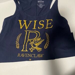 Harry Potter Rayvenclaw tank top women’s size 1 .
